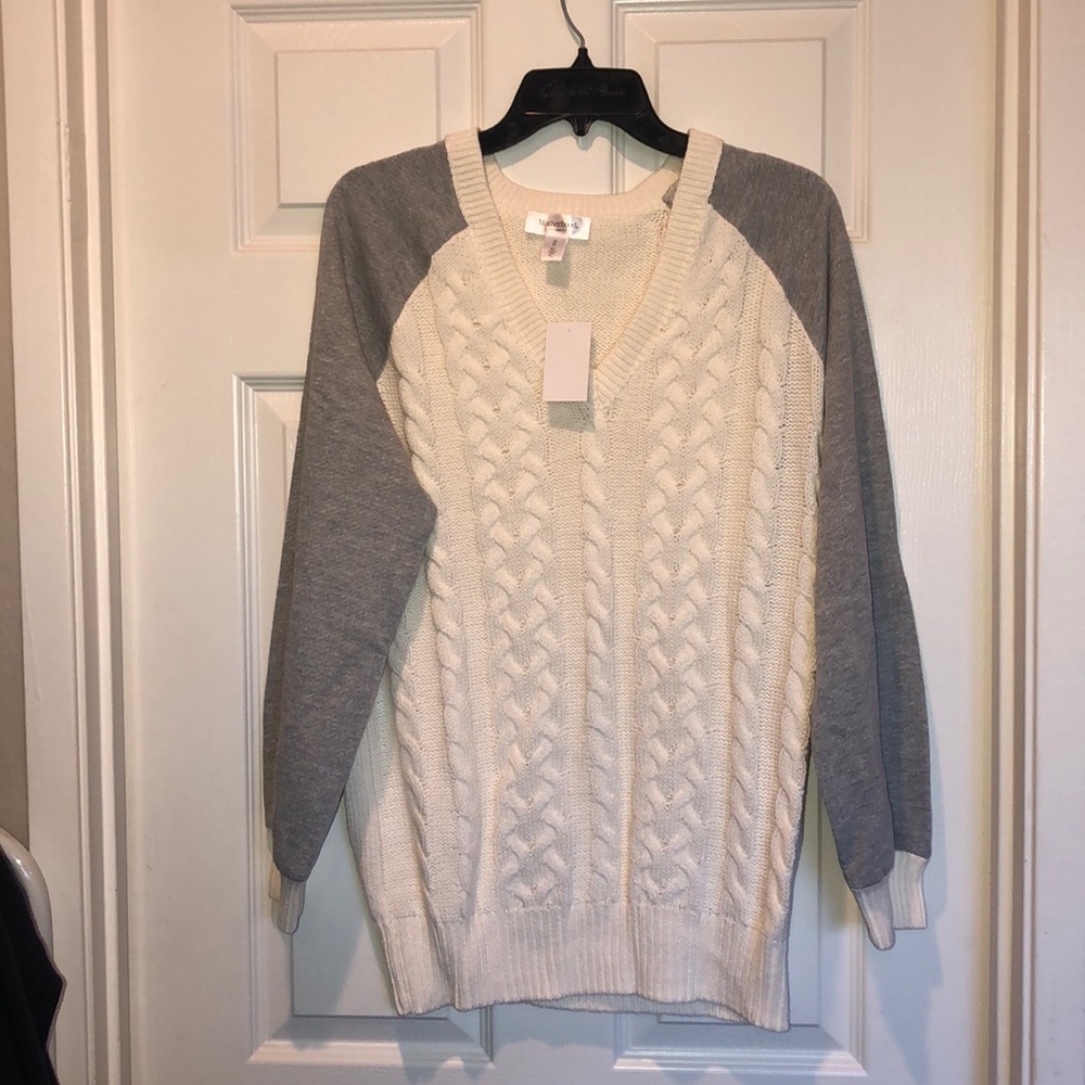 Motherhood maternity sweater